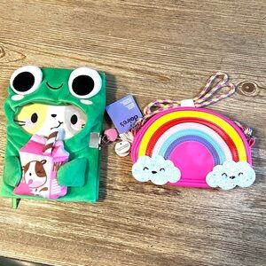 New Claire’s Diary and Rainbow Purse